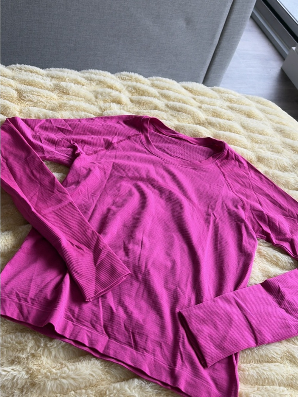 Pink Lulu lemon long sleeve